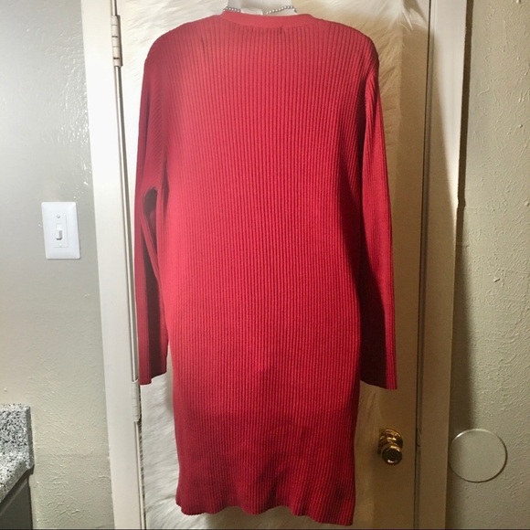 KAREN SCOTT LONG CARDIGAN - Picture 2 of 5